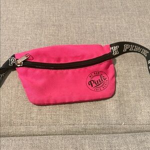 PINK Victoria's Secret Hot Pink Waist Bag